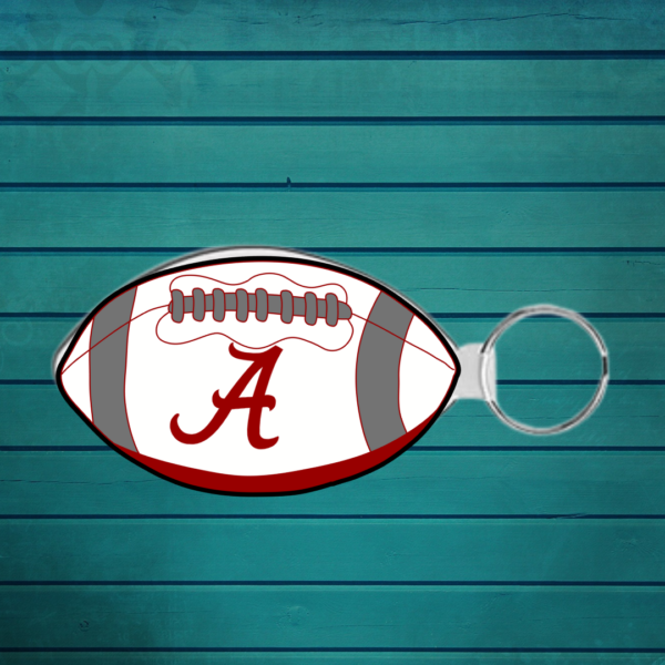 Football Shape Keychain - Image 2