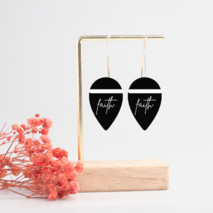 Inverted Tear Drop Earring